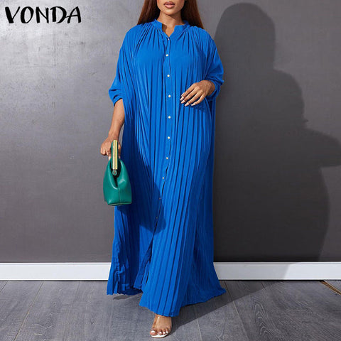 Pbong mid size graduation outfit romantic style teen swag clean girl ideas 90s latina aesthetic freaknik tomboy swaggy going out clas Spring Vintage Spring Dress Female Holiday Loose Long Shirt Vestidos  Women Long Sleeve Sundress Button Up Maxi Robe