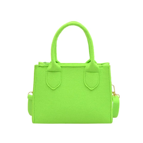 Mini Shoulder Message Bags Women Pure Felt Designer Purse Tote Bag Female Crossbody Bags Luxury Design Handbag Shopper Tote Bag