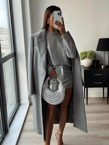 Women Chic Metallic Sliver Hooded Sweater Fashion Long Sleeve Drawstring Pullover Top Autumn Lady Elegant Casual Sweatshirt