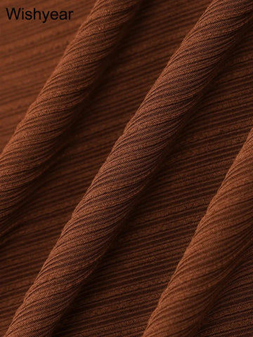 Elegant Solid Knitting Ribbed Evening Dresses For Women Clothes Long Sleeve O Neck Office Maxi Dress Club Female Birthday