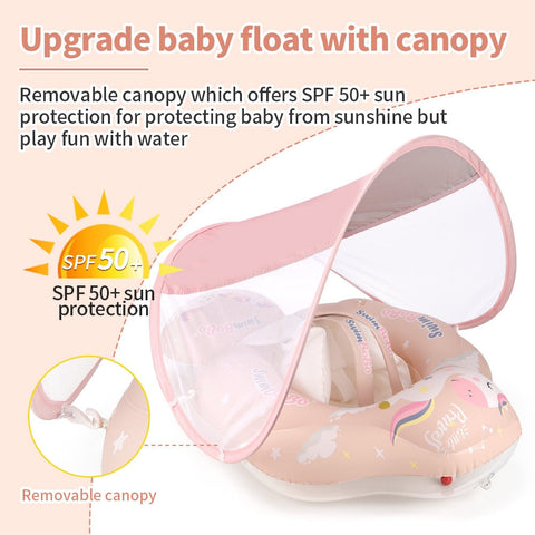 Pbong New Upgrades Baby Swimming Float Inflatable Infant Floating Kids Swim Pool Accessories Circle Bathing Summer Toys Toddler Rings