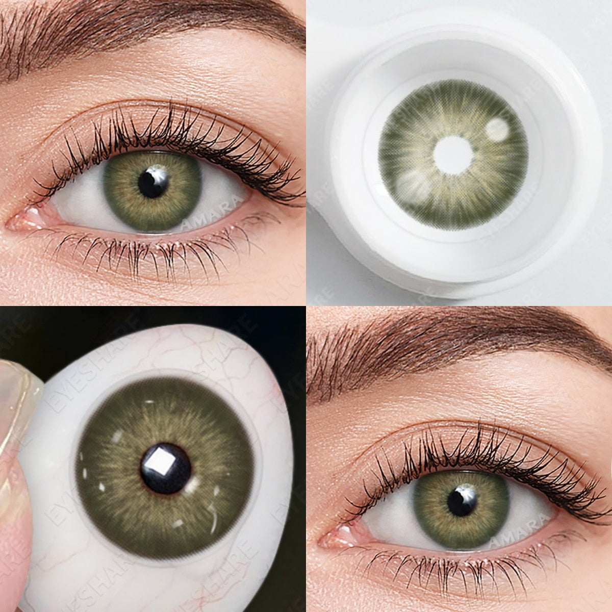 1 Pair Colored Contact Lenses Natural Look Fast Delivery Brown Eye Lenses Gray Contact Green Eye Lenses Blue Lenses