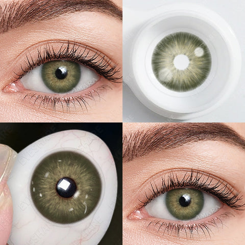 1 Pair Colored Contact Lenses Natural Look Fast Delivery Brown Eye Lenses Gray Contact Green Eye Lenses Blue Lenses