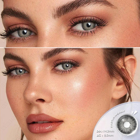 Color Contact Lenses 1Pair Colored Contacts for Eyes Brown Colorful Eyes Lenses Blue Lenses Yearly Eye Contacts Lens