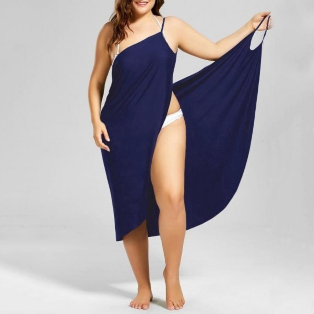 Pbong mid size graduation outfit romantic style teen swag clean girl ideas 90s latina aestheticHOT Summer Plus Size Beach Sexy Women Solid Color Wrap Dress Bikini Cover Up Sarongs