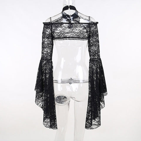 Goth Girl Gothic Lolita Sexy Y2K Year 2000 Masquerade Shawls Women's Costume Vintage Cosplay Party / Evening Shawl Masquerade