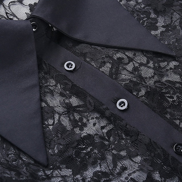 Goth Girl Gothic Lolita Sexy Y2K Year 2000 Blouse / Shirt Masquerade Women's Costume Vintage Cosplay Party / Evening Blouses Masquerade