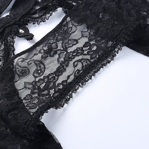 Goth Girl Gothic Lolita Sexy Y2K Year 2000 Masquerade Shawls Women's Costume Vintage Cosplay Party / Evening Shawl Masquerade