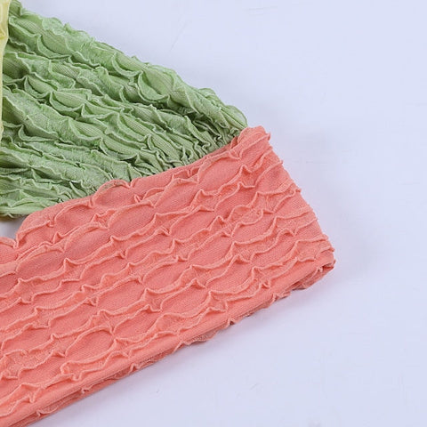 Women's Cross Front Halter Crop Top T-shirt Graphic Tie Back Halter Tee Y2K Clubwear Street Style Summer