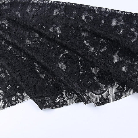 Goth Girl Gothic Lolita Sexy Y2K Year 2000 Masquerade Shawls Women's Costume Vintage Cosplay Party / Evening Shawl Masquerade