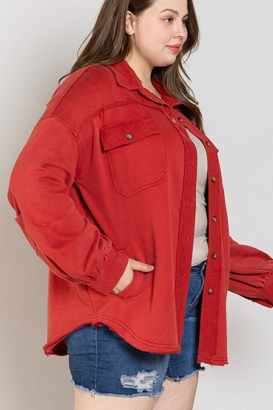 A Jacket With 4 Pockets With 2 Flap Pocket On Front Bust And 2 Bottom Side Pockets